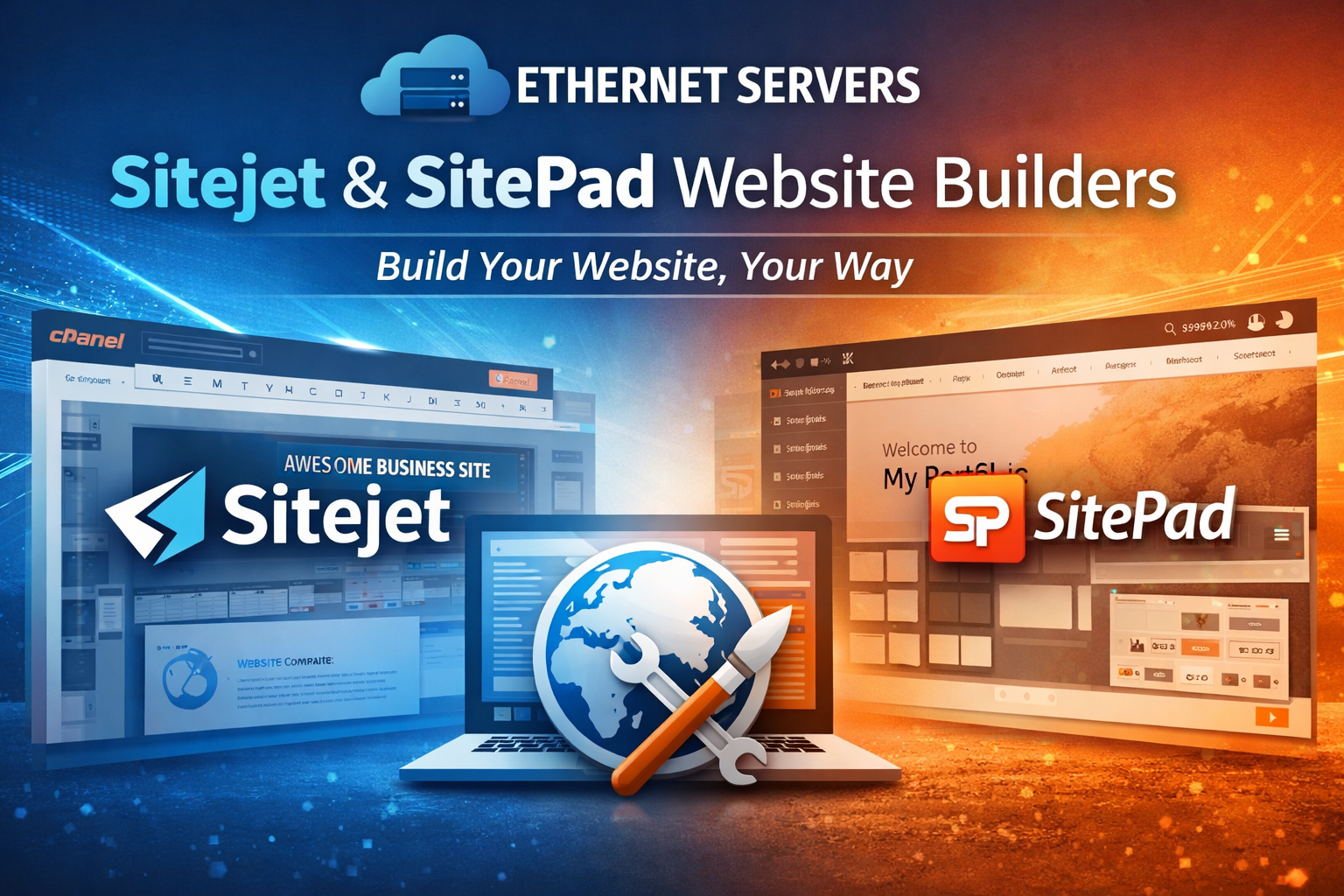 Sitejet and SitePad Website Builders