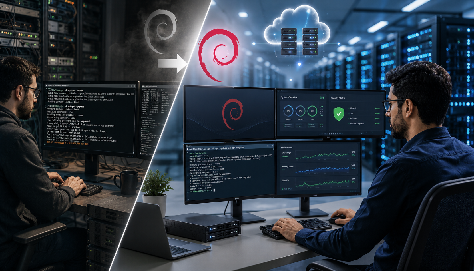 Debian 13 on VPS Top Features