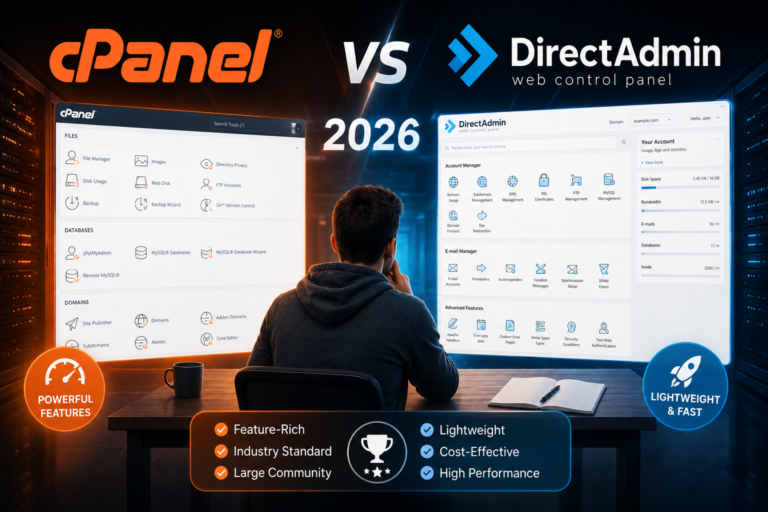 cPanel vs DirectAdmin