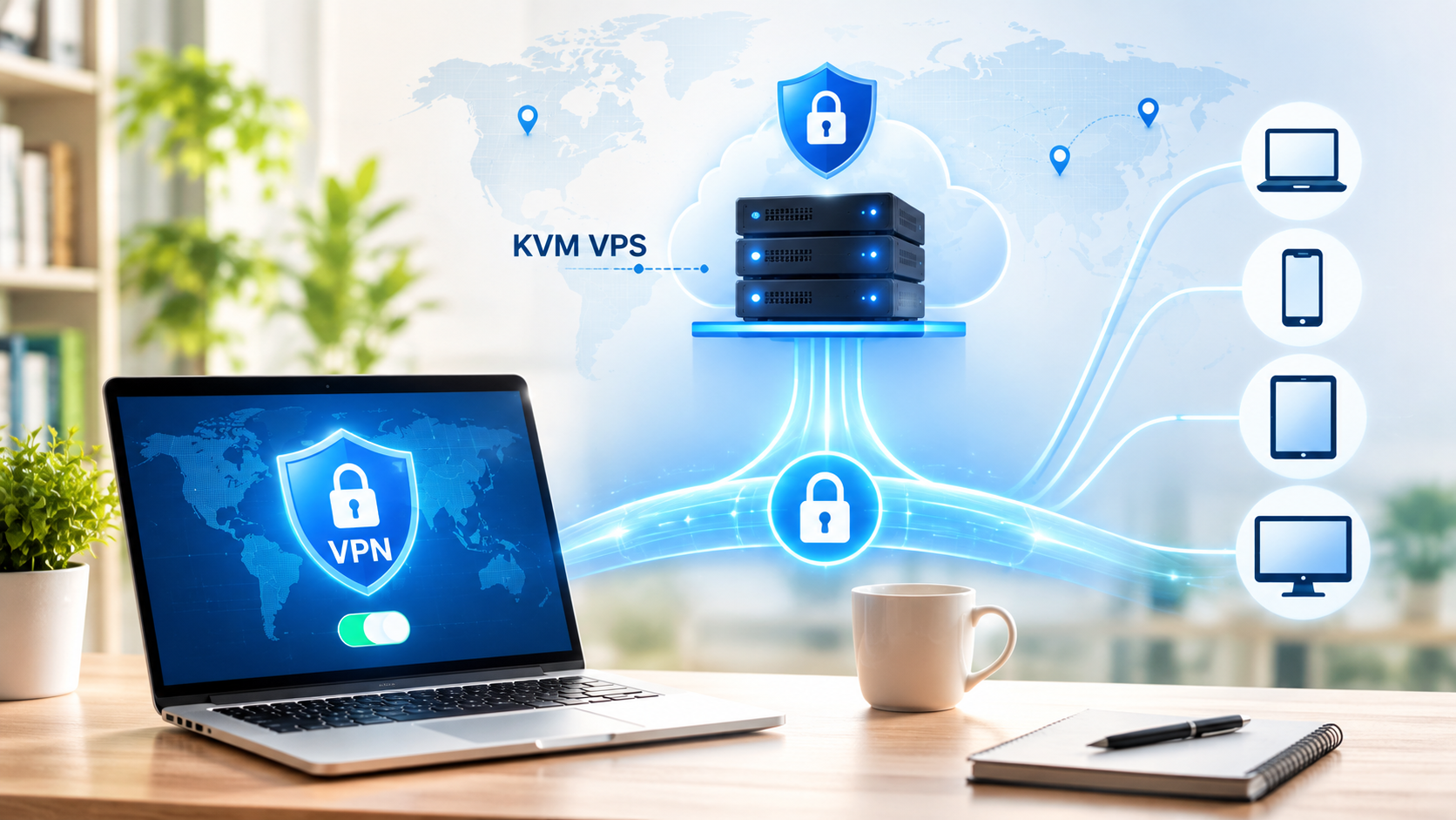 Set Up a Private VPN on KVM VPS