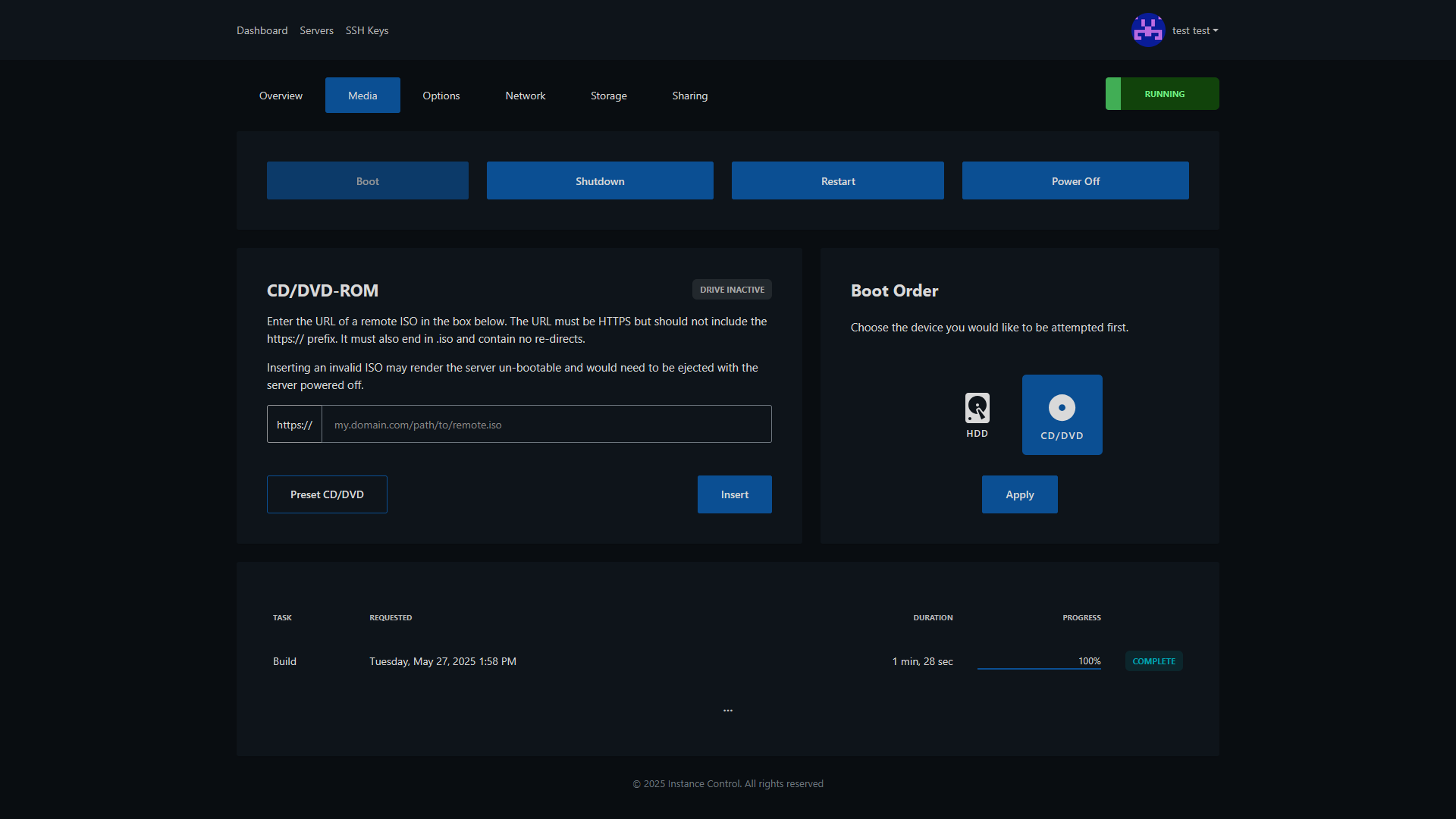 VirtFusion ISO Management